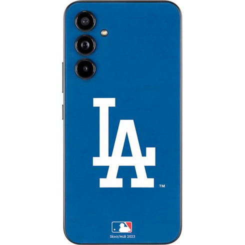 MLB Los Angeles Dodgers - Solid Distressed Galaxy A54 5G Skin
